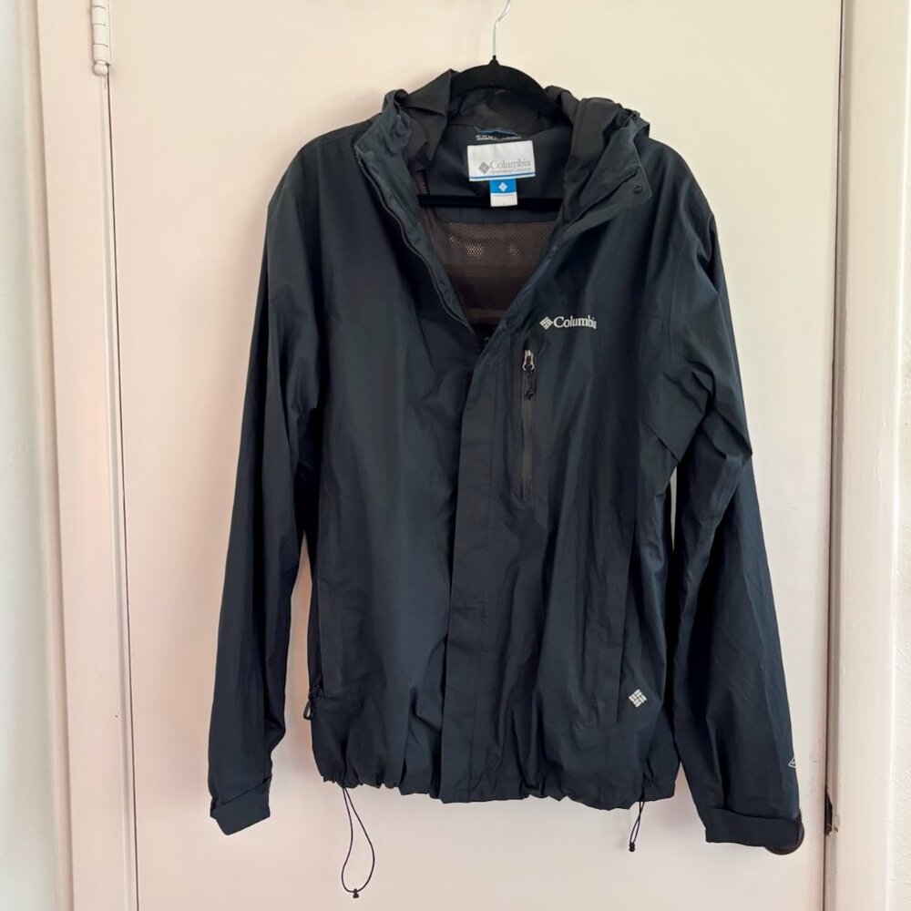 Columbia Omni-Tech Waterproof Rain Jacket | Size L